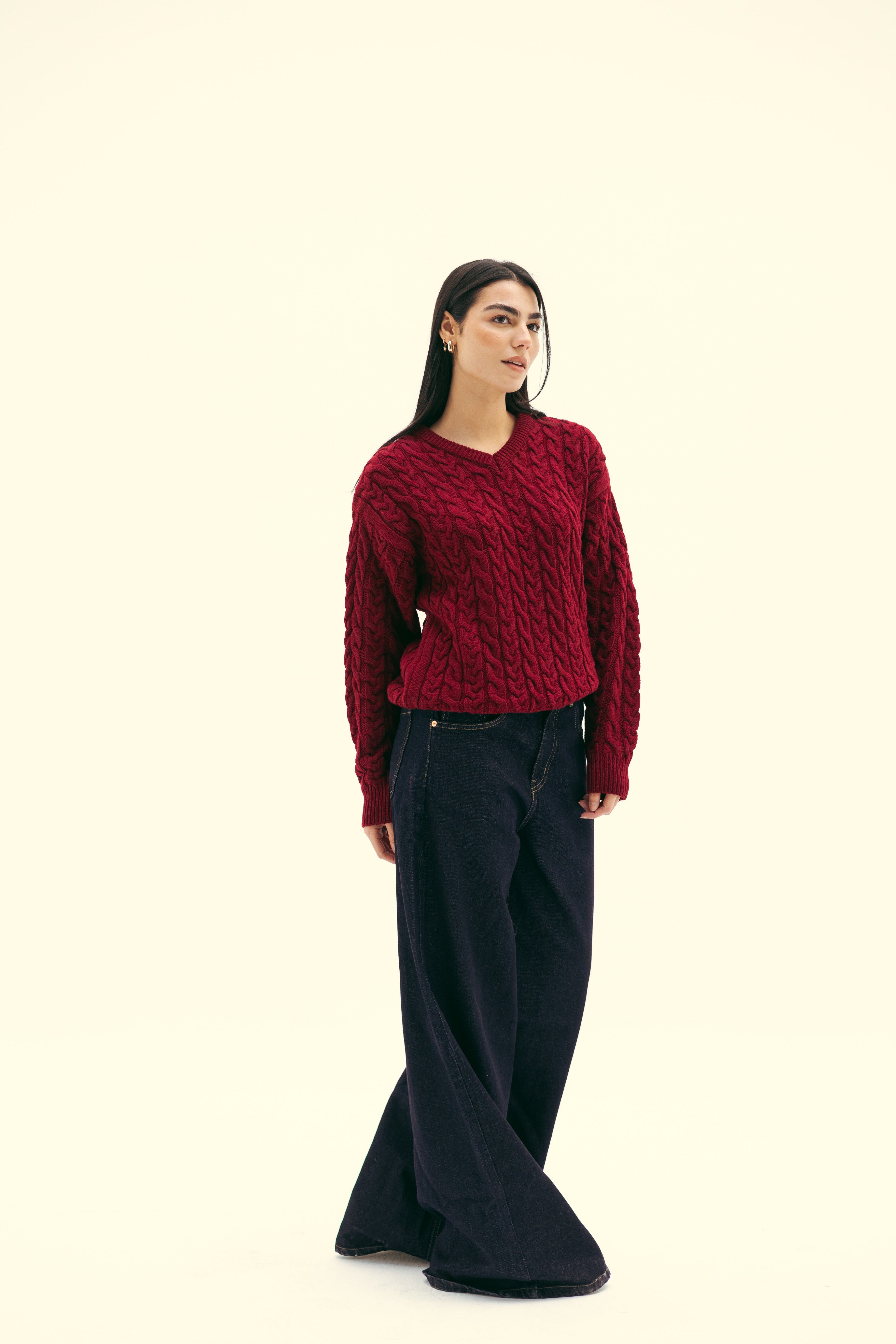 Urban Burgundy Sweater