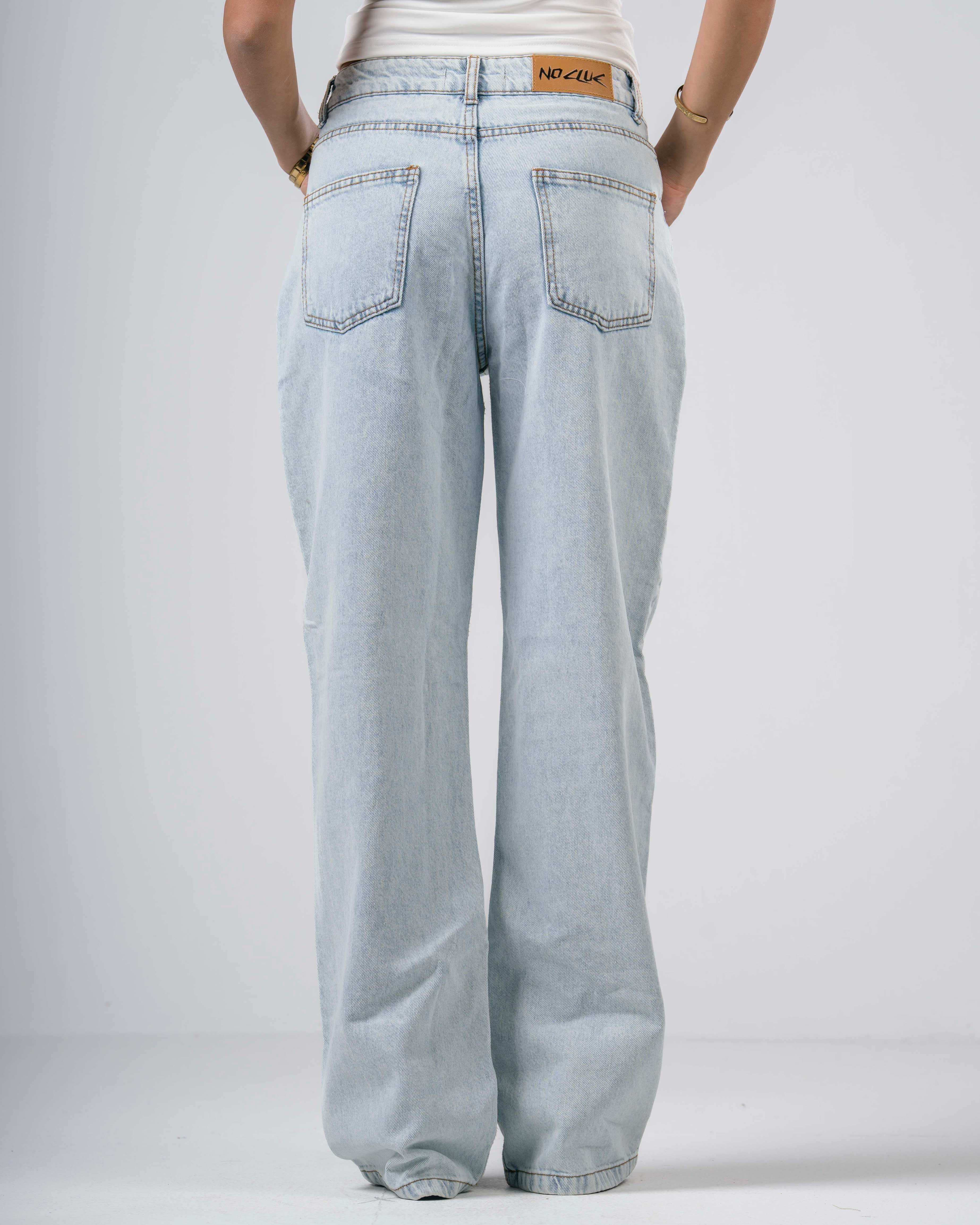 Everyday jeans snowy