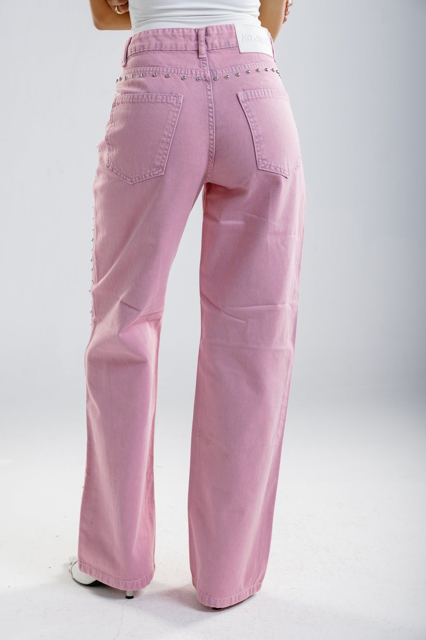 studded pink