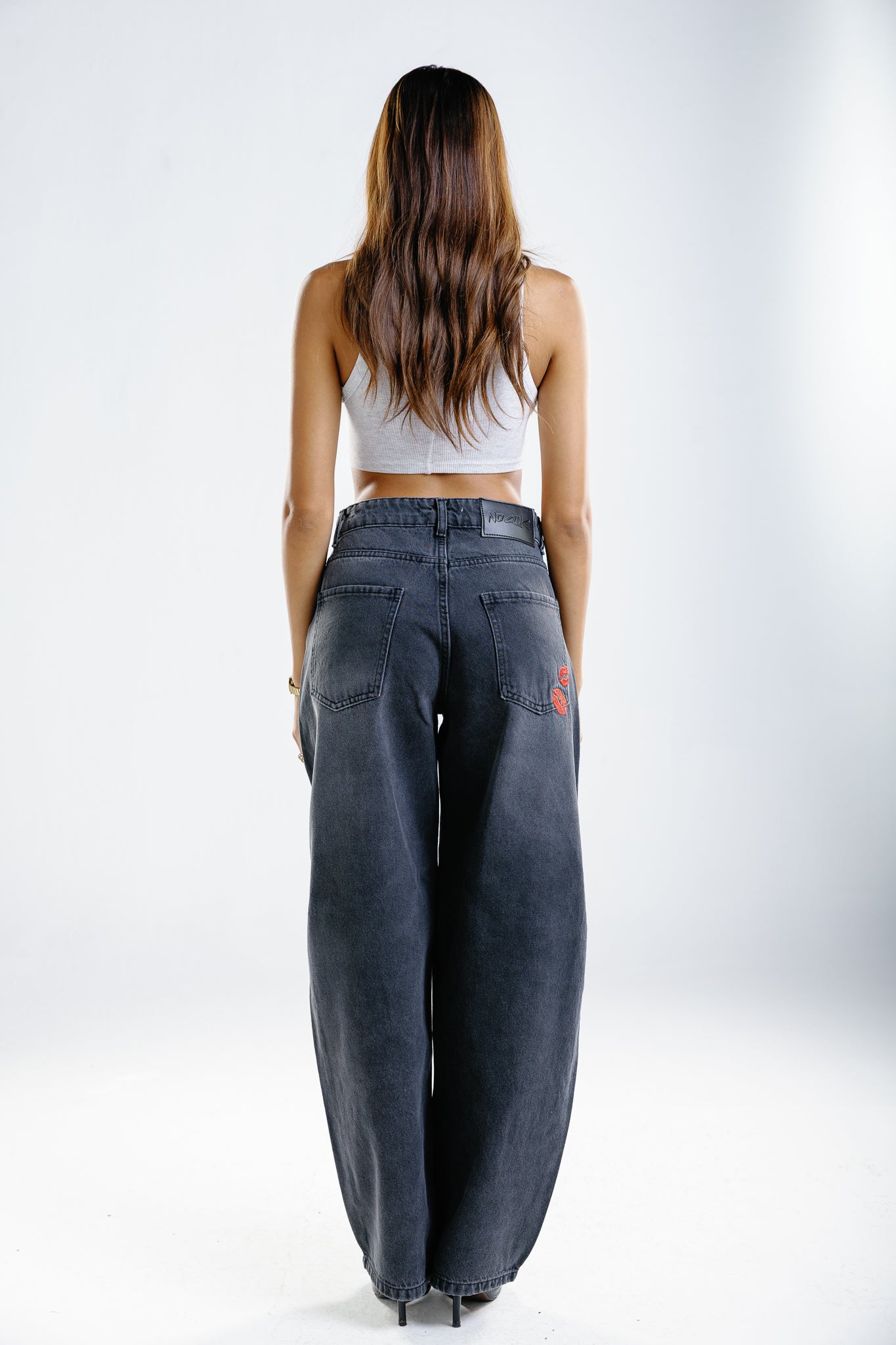 double kiss jeans greyish