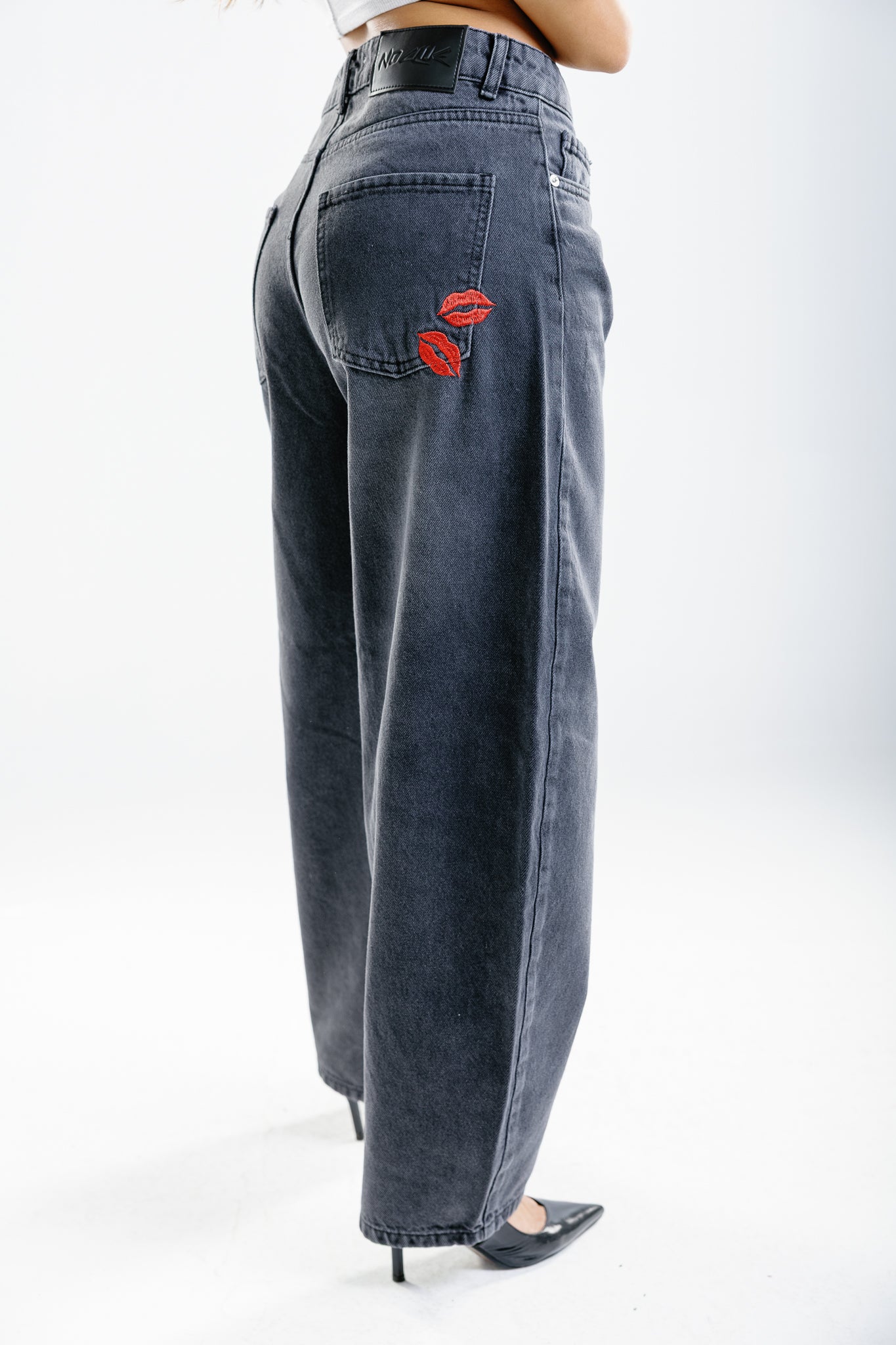 double kiss jeans greyish
