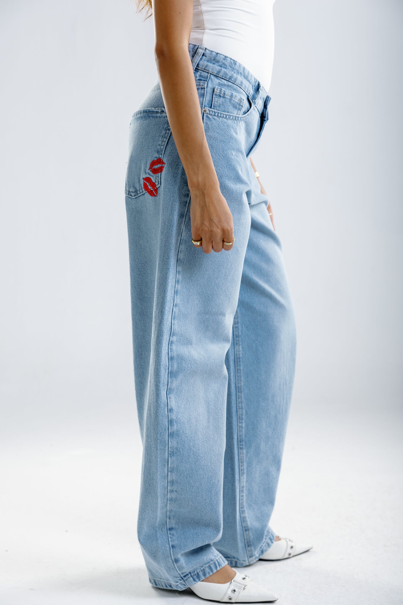 double kiss jeans cowboy blue