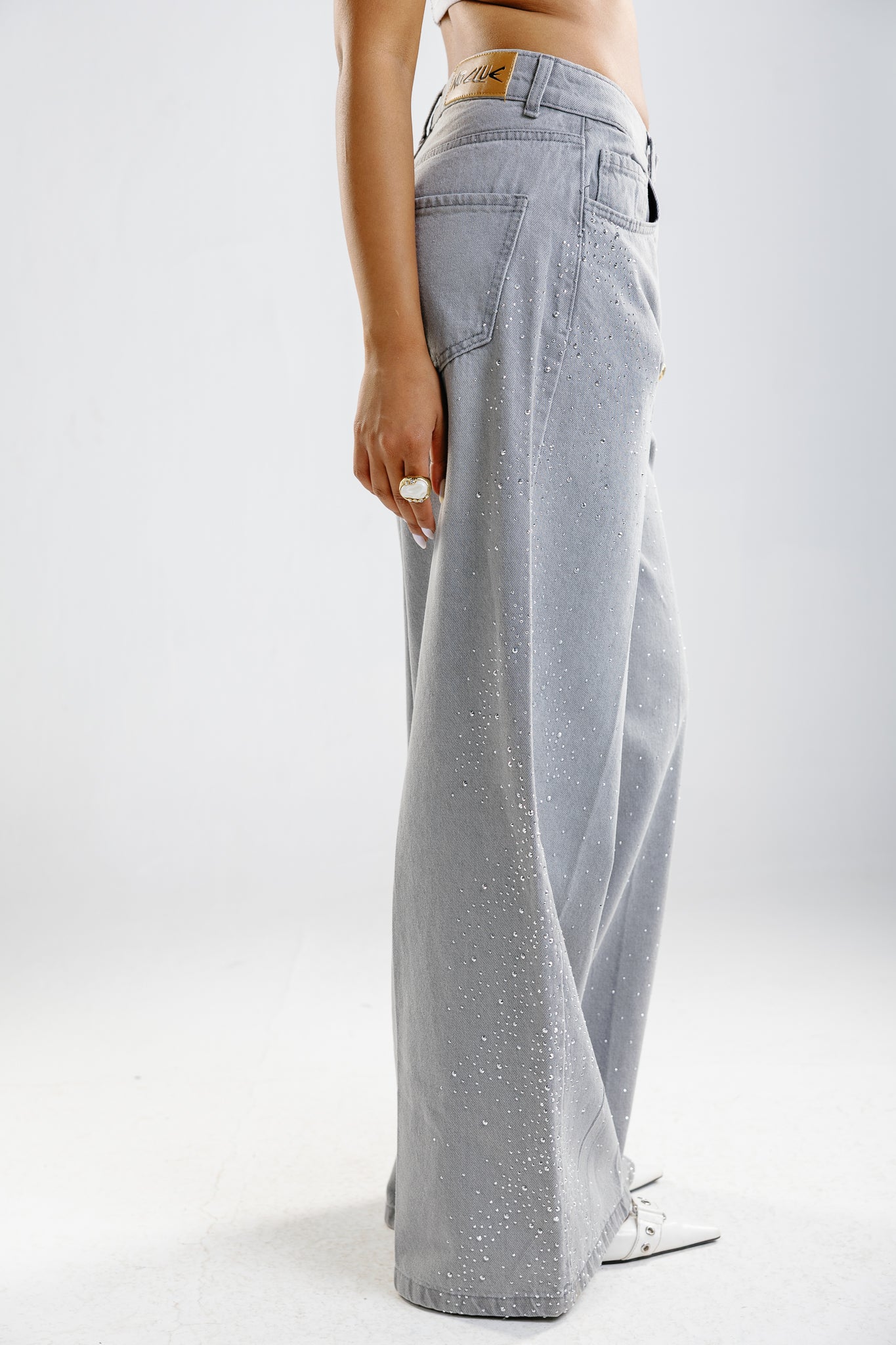 Paparazzi jeans grey
